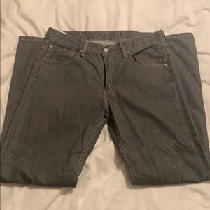 Levi’s Jeans grey size 32 waist 34 length.